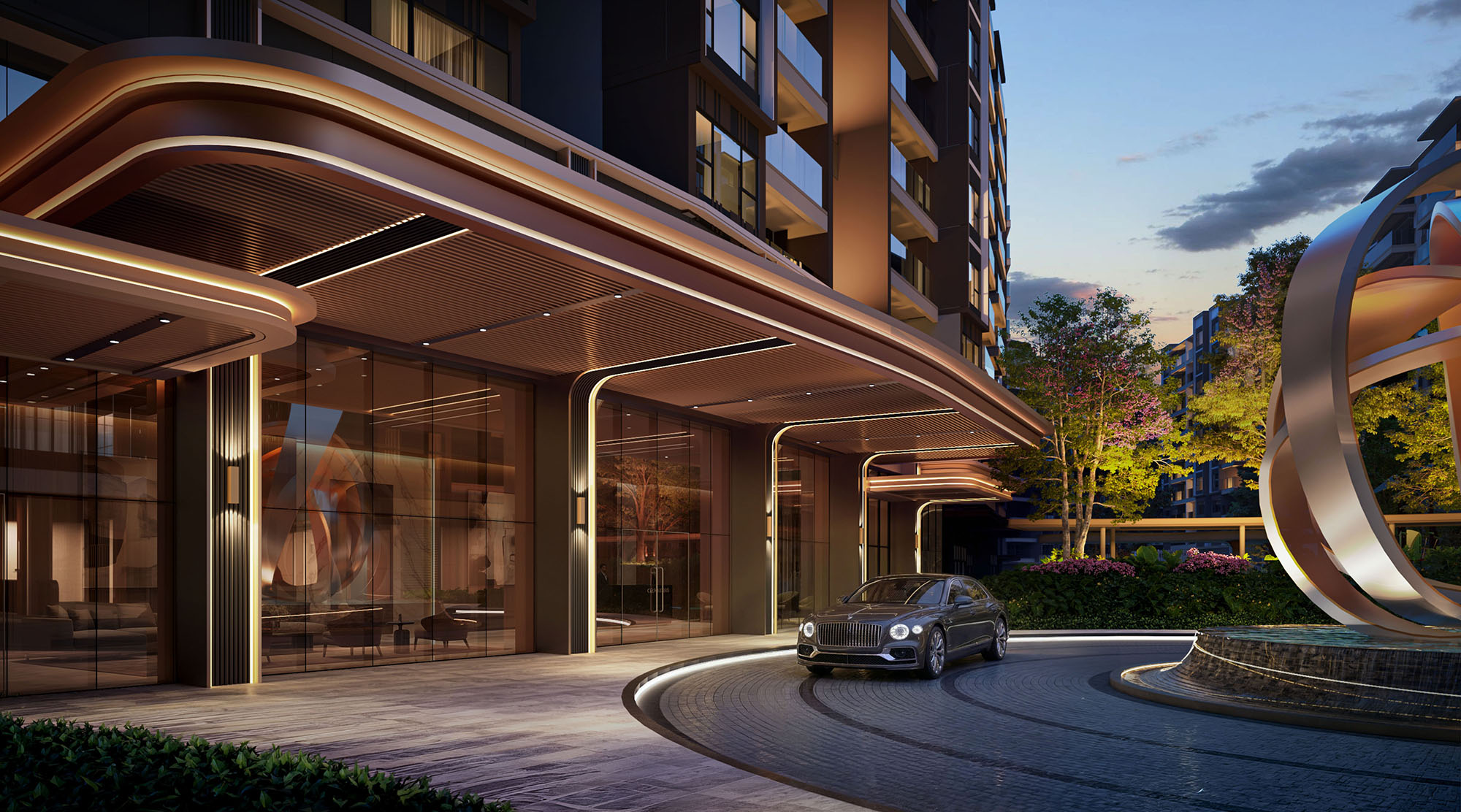 phối cảnh dự án của Capita Land